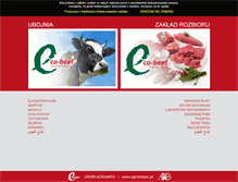 Tablet Screenshot of eco-beef.com.pl